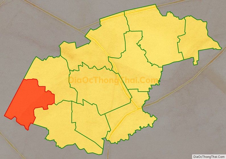 Bản đồ vị trí và địa giới hành chính Xã Vĩnh Lợi, huyện Thạnh Trị
