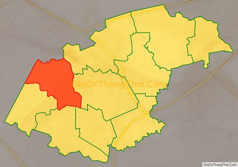 Bản đồ vị trí và địa giới hành chính Xã Vĩnh Thành, huyện Thạnh Trị