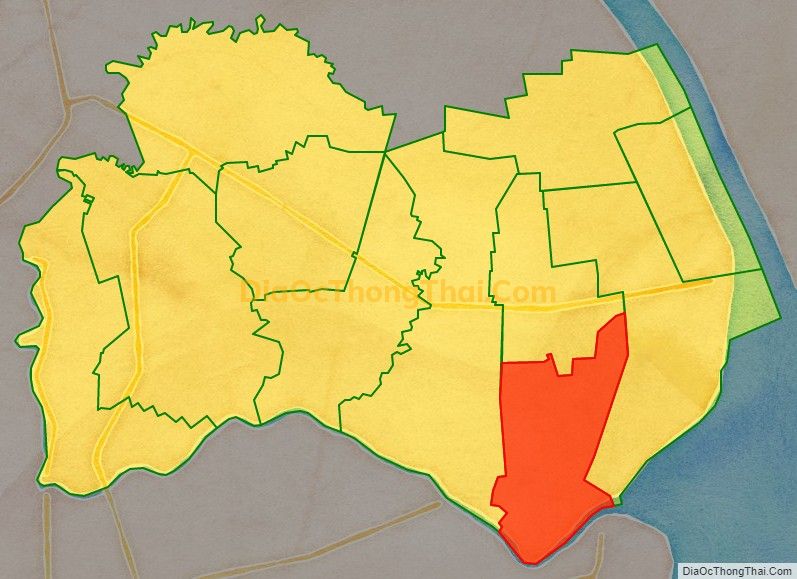 Bản đồ vị trí và địa giới hành chính Xã Lịch Hội Thượng, huyện Trần Đề