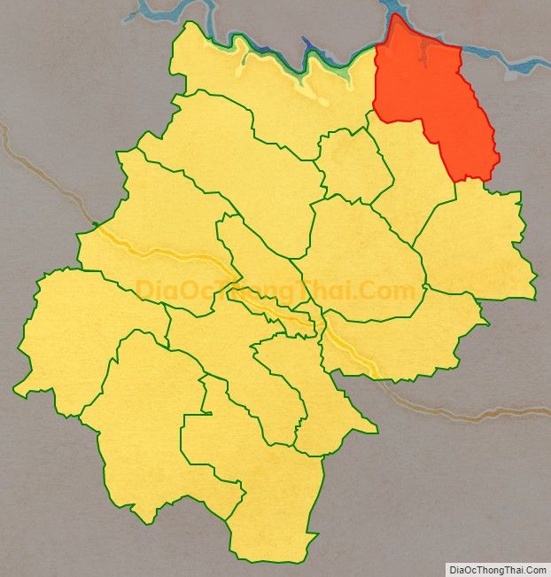 Bản đồ vị trí và địa giới hành chính Xã Quy Hướng, huyện Mộc Châu