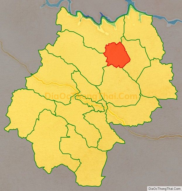 Bản đồ vị trí và địa giới hành chính Xã Tà Lại, huyện Mộc Châu