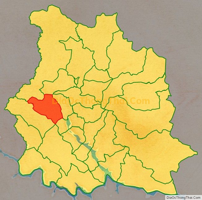 Bản đồ vị trí và địa giới hành chính Xã Gia Phù, huyện Phù Yên
