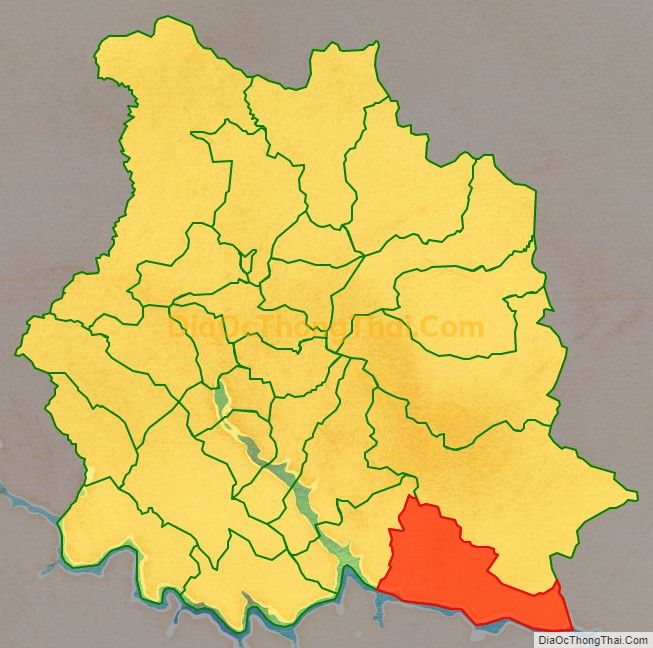 Bản đồ vị trí và địa giới hành chính Xã Nam Phong, huyện Phù Yên