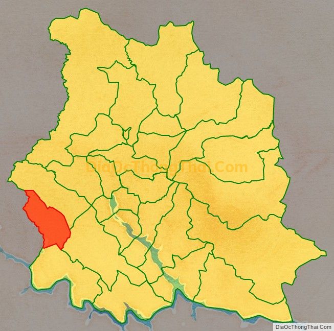 Bản đồ vị trí và địa giới hành chính Xã Sập Xa, huyện Phù Yên