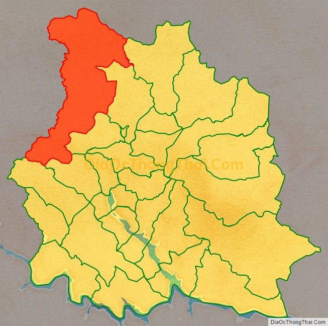 Bản đồ vị trí và địa giới hành chính Xã Suối Tọ, huyện Phù Yên