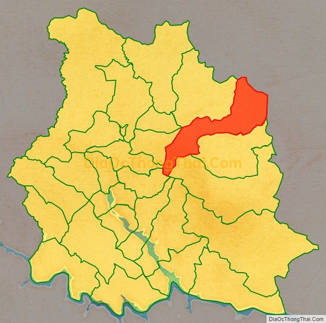 Bản đồ vị trí và địa giới hành chính Xã Tân Lang, huyện Phù Yên