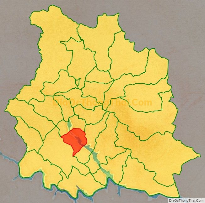 Bản đồ vị trí và địa giới hành chính Xã Tường Hạ, huyện Phù Yên