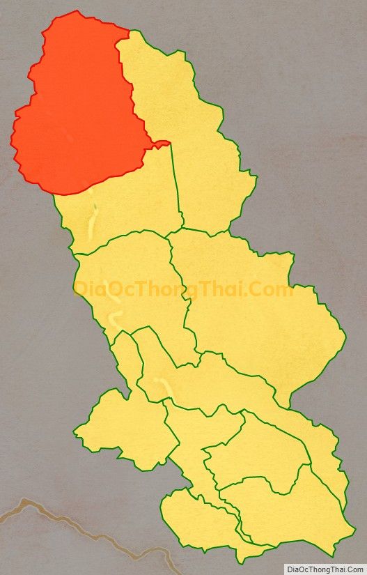Bản đồ vị trí và địa giới hành chính Xã Cà Nàng, huyện Quỳnh Nhai