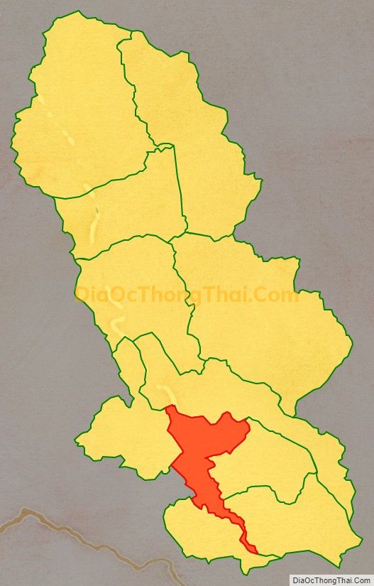 Bản đồ vị trí và địa giới hành chính Xã Chiềng Bằng, huyện Quỳnh Nhai