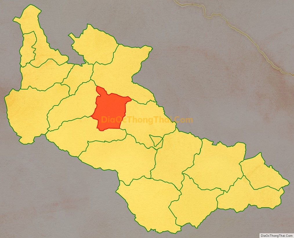 Bản đồ vị trí và địa giới hành chính Xã Chiềng Sơ, huyện Sông Mã