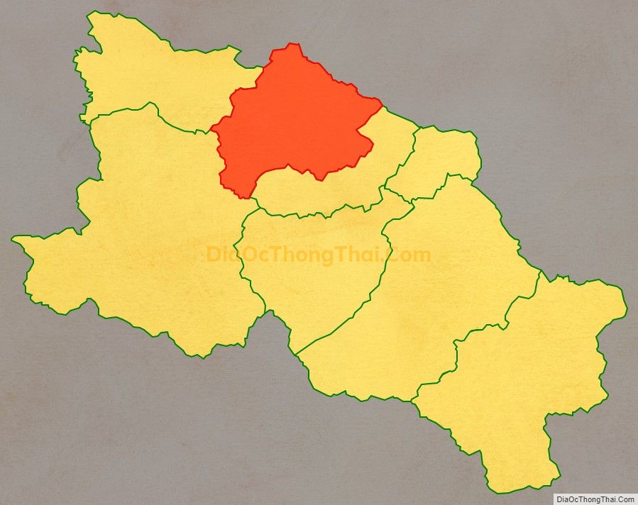 Bản đồ vị trí và địa giới hành chính Xã Púng Bánh, huyện Sốp Cộp