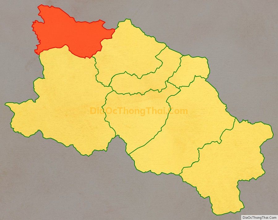 Bản đồ vị trí và địa giới hành chính Xã Sam Kha, huyện Sốp Cộp