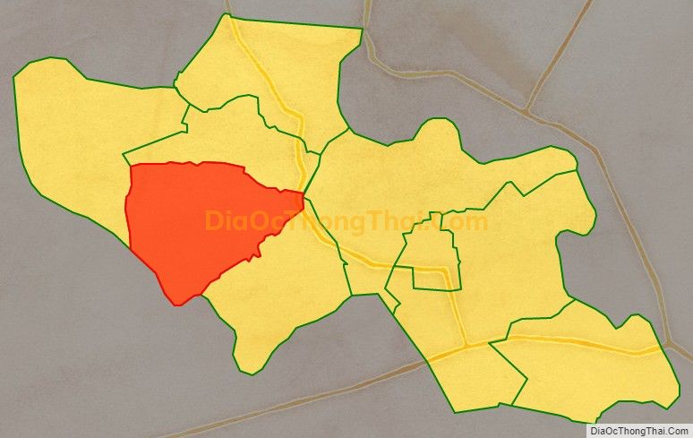 Bản đồ vị trí và địa giới hành chính Xã Long Khánh, huyện Bến Cầu
