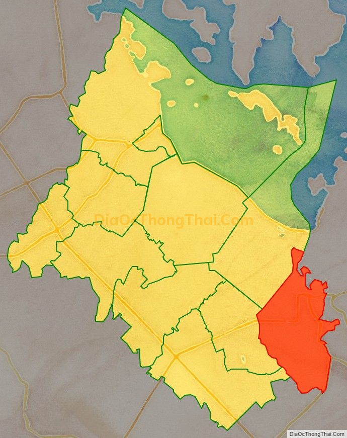 Bản đồ vị trí và địa giới hành chính Xã Bến Củi, huyện Dương Minh Châu