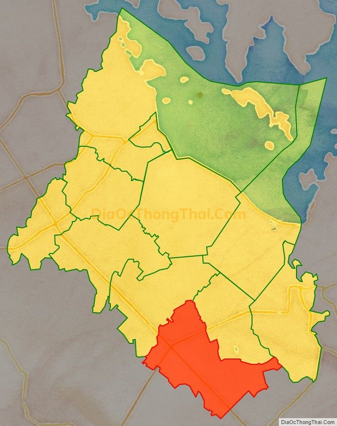 Bản đồ vị trí và địa giới hành chính Xã Truông Mít, huyện Dương Minh Châu