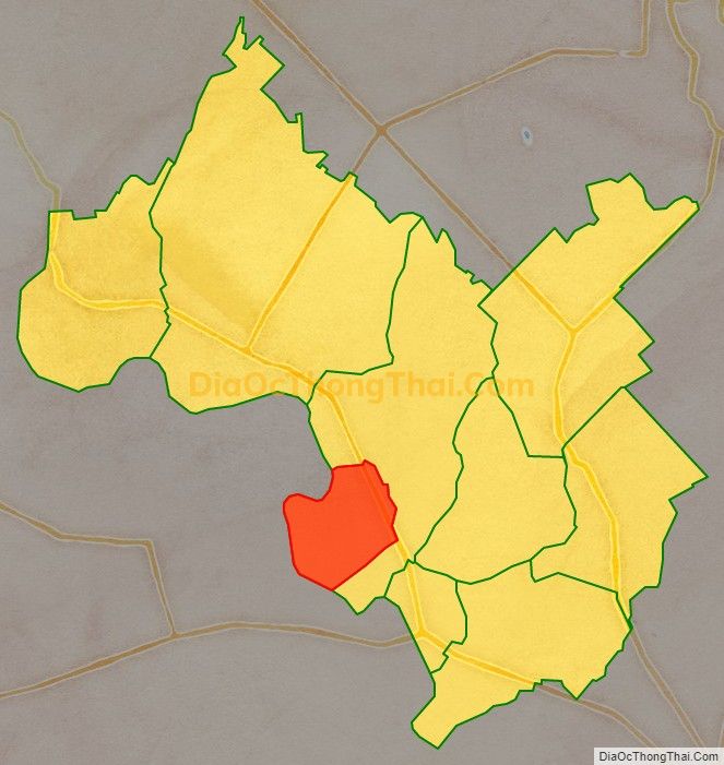 Bản đồ vị trí và địa giới hành chính Xã Phước Trạch, huyện Gò Dầu