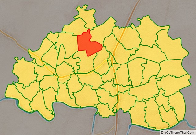 Bản đồ vị trí và địa giới hành chính Xã Phú Lương, huyện Đông Hưng
