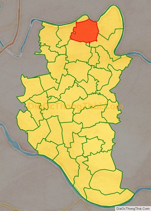Bản đồ vị trí và địa giới hành chính Xã Quốc Tuấn, huyện Kiến Xương