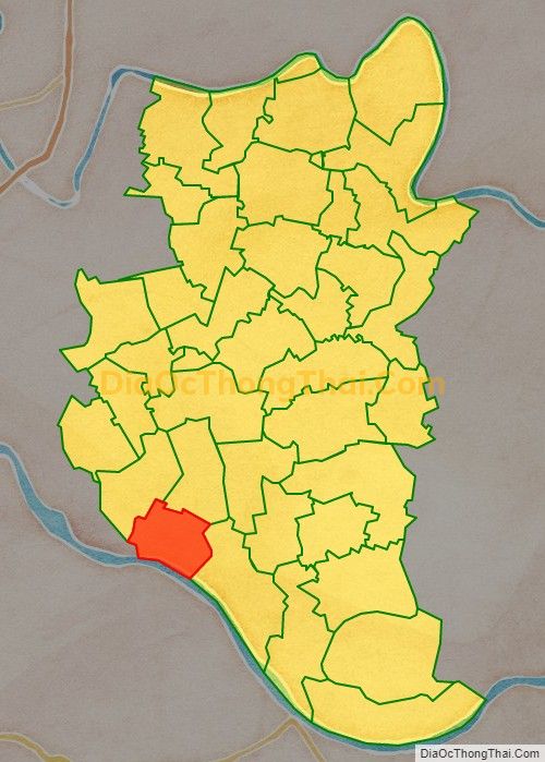 Bản đồ vị trí và địa giới hành chính Xã Vũ Bình, huyện Kiến Xương
