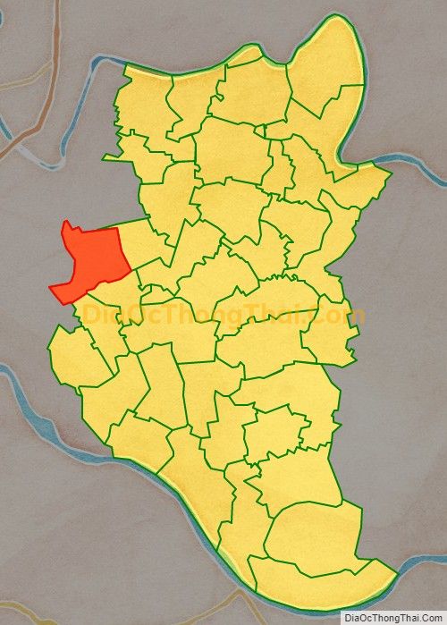 Bản đồ vị trí và địa giới hành chính Xã Vũ Ninh, huyện Kiến Xương