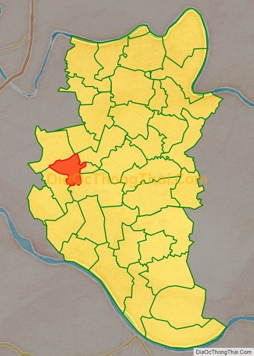 Bản đồ vị trí và địa giới hành chính Xã Vũ Quí (cũ), huyện Kiến Xương