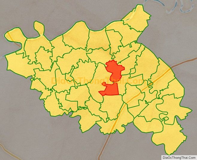 Bản đồ vị trí và địa giới hành chính Xã An Ấp, huyện Quỳnh Phụ