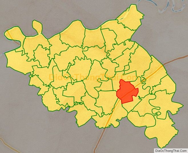 Bản đồ vị trí và địa giới hành chính Xã An Lễ, huyện Quỳnh Phụ