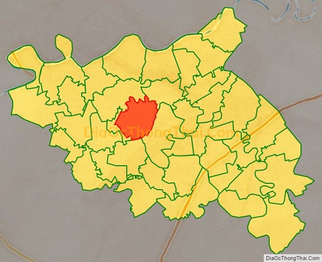 Bản đồ vị trí và địa giới hành chính Xã Quỳnh Hải, huyện Quỳnh Phụ