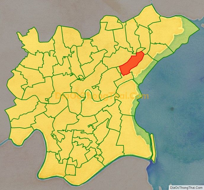 Bản đồ vị trí và địa giới hành chính Xã Thụy Lương (cũ), huyện Thái Thụy