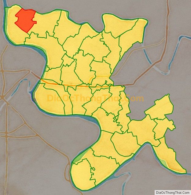 Bản đồ vị trí và địa giới hành chính Xã Đồng Thanh, huyện Vũ Thư
