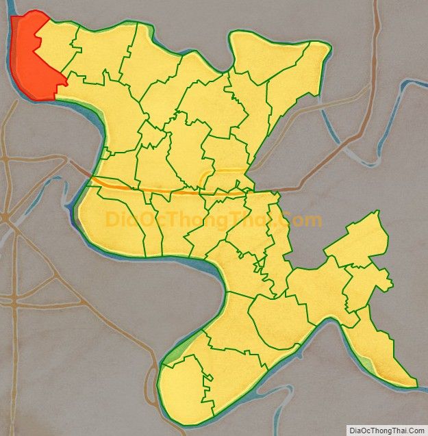 Bản đồ vị trí và địa giới hành chính Xã Hồng Lý, huyện Vũ Thư