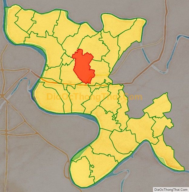 Bản đồ vị trí và địa giới hành chính Xã Minh Khai, huyện Vũ Thư