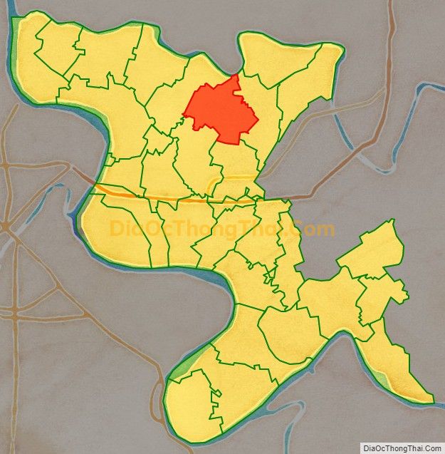 Bản đồ vị trí và địa giới hành chính Xã Minh Lãng, huyện Vũ Thư