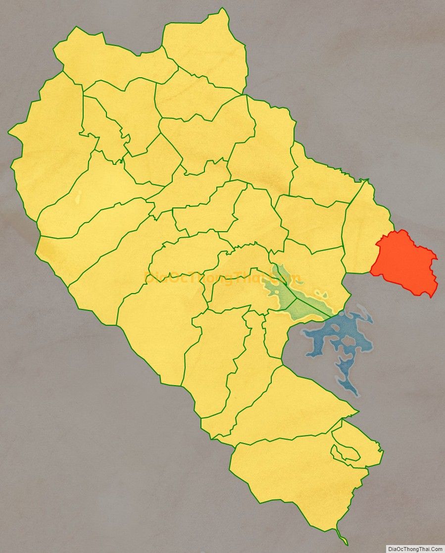 Bản đồ vị trí và địa giới hành chính Xã An Khánh, huyện Đại Từ