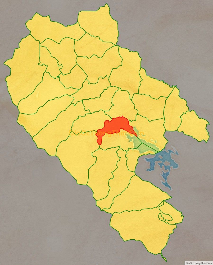 Bản đồ vị trí và địa giới hành chính Xã Bình Thuận, huyện Đại Từ