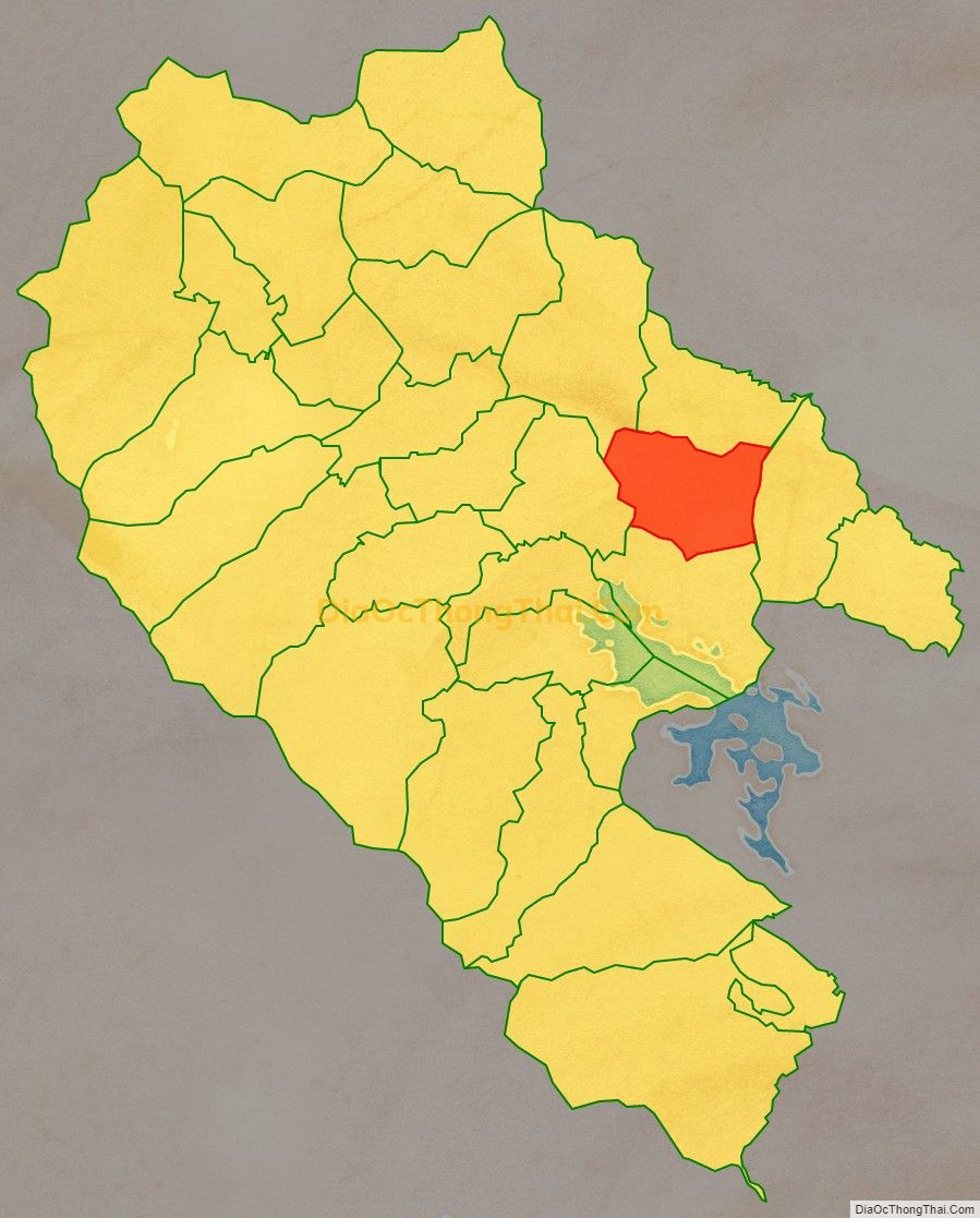 Bản đồ vị trí và địa giới hành chính Xã Hà Thượng, huyện Đại Từ