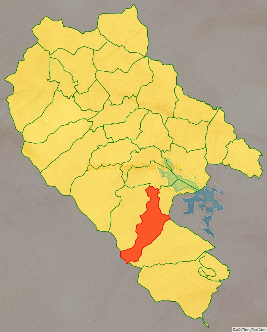 Bản đồ vị trí và địa giới hành chính Xã Ký Phú, huyện Đại Từ