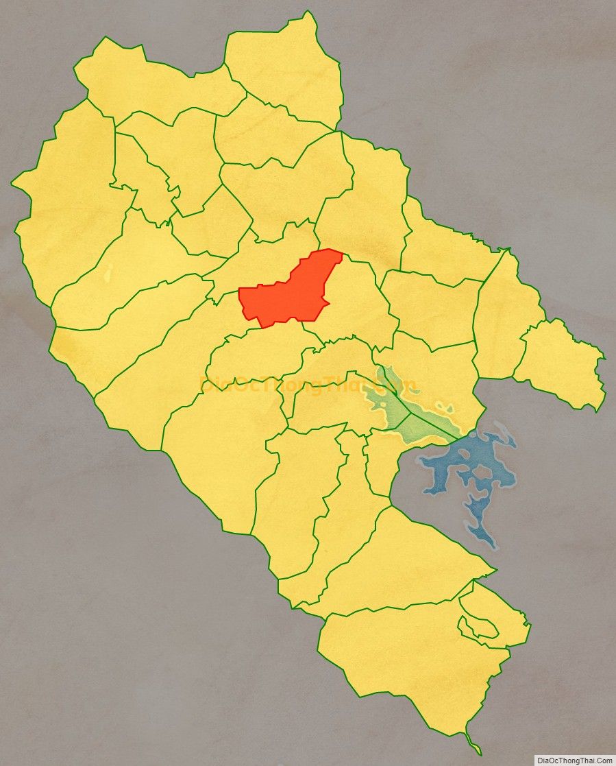 Bản đồ vị trí và địa giới hành chính Xã Tiên Hội, huyện Đại Từ