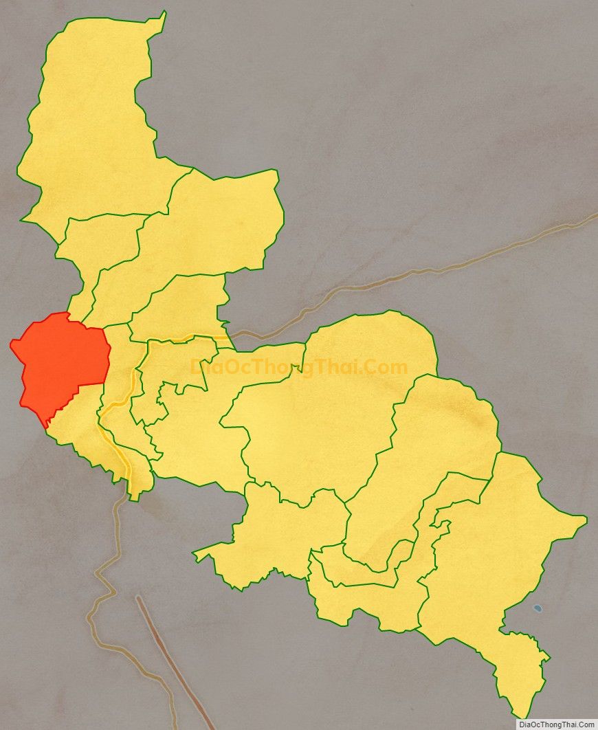 Bản đồ vị trí và địa giới hành chính Xã Minh Lập, huyện Đồng Hỷ