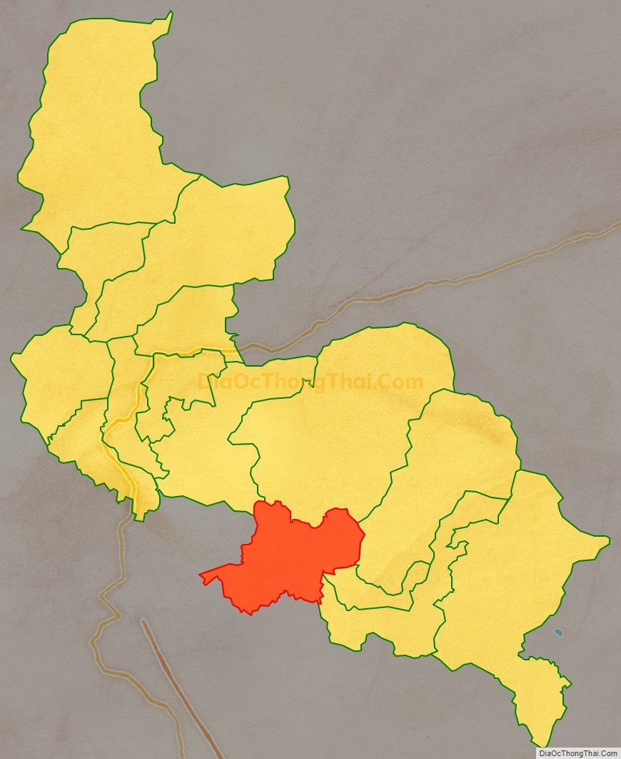 Bản đồ vị trí và địa giới hành chính Xã Nam Hòa, huyện Đồng Hỷ
