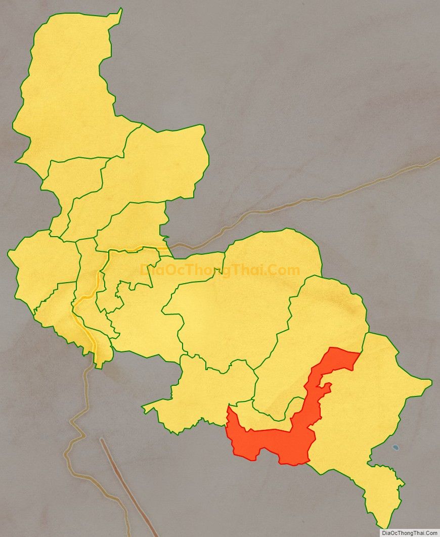 Bản đồ vị trí và địa giới hành chính Xã Tân Lợi, huyện Đồng Hỷ