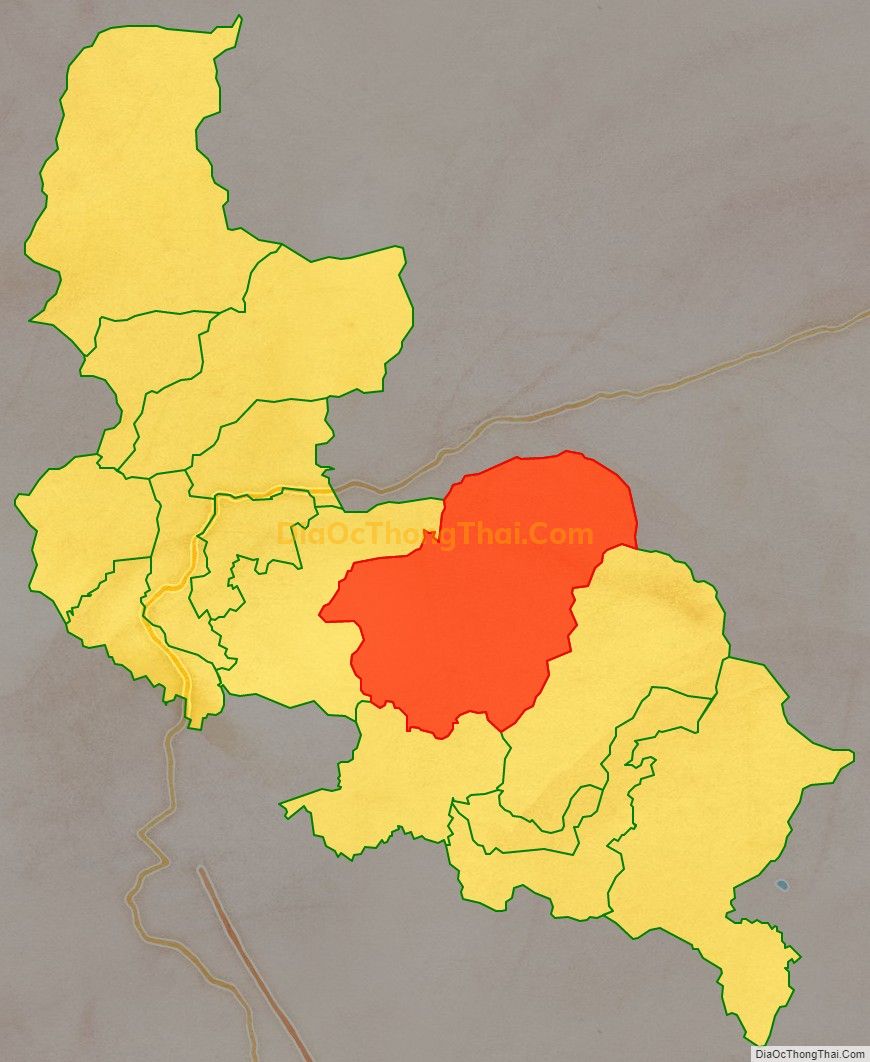 Bản đồ vị trí và địa giới hành chính Xã Văn Hán, huyện Đồng Hỷ