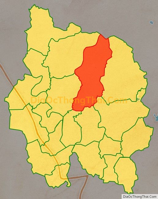 Bản đồ vị trí và địa giới hành chính Xã Tân Kim, huyện Phú Bình