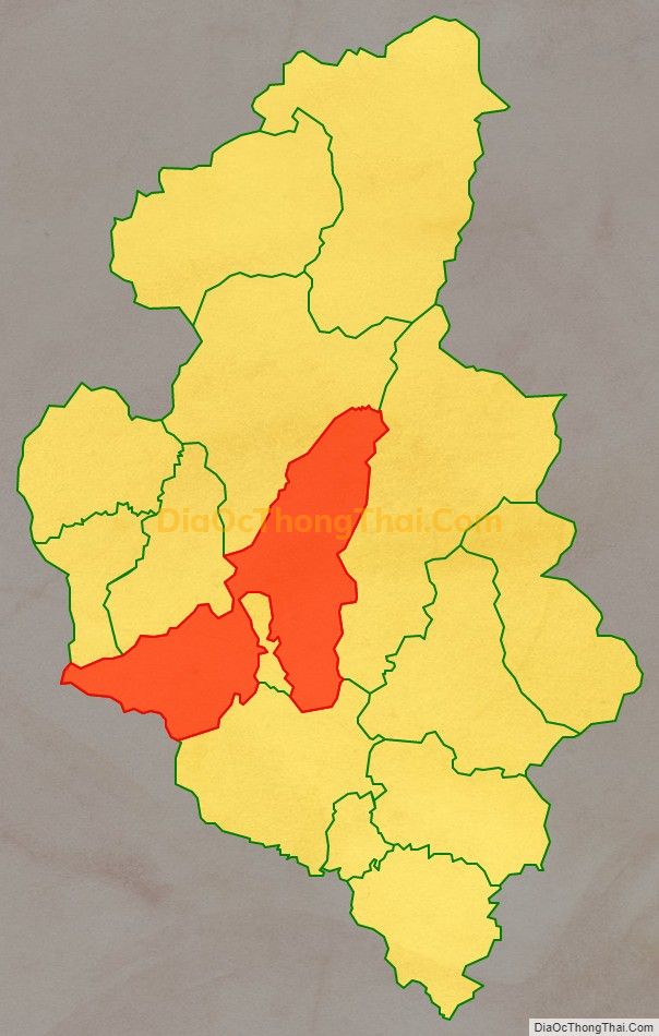 Bản đồ vị trí và địa giới hành chính Xã Động Đạt, huyện Phú Lương