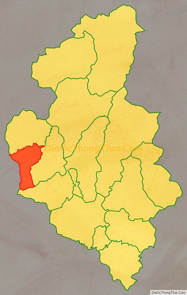 Bản đồ vị trí và địa giới hành chính Xã Hợp Thành, huyện Phú Lương