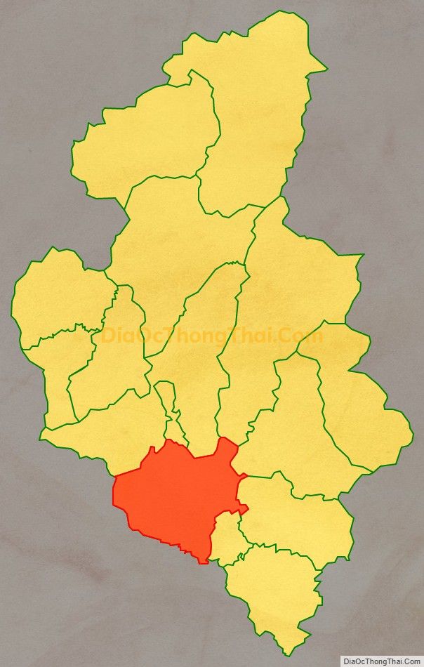 Bản đồ vị trí và địa giới hành chính Xã Phấn Mễ, huyện Phú Lương