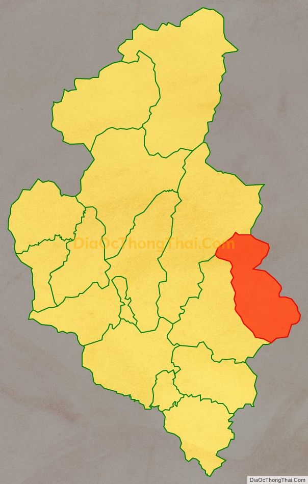 Bản đồ vị trí và địa giới hành chính Xã Phú Đô, huyện Phú Lương