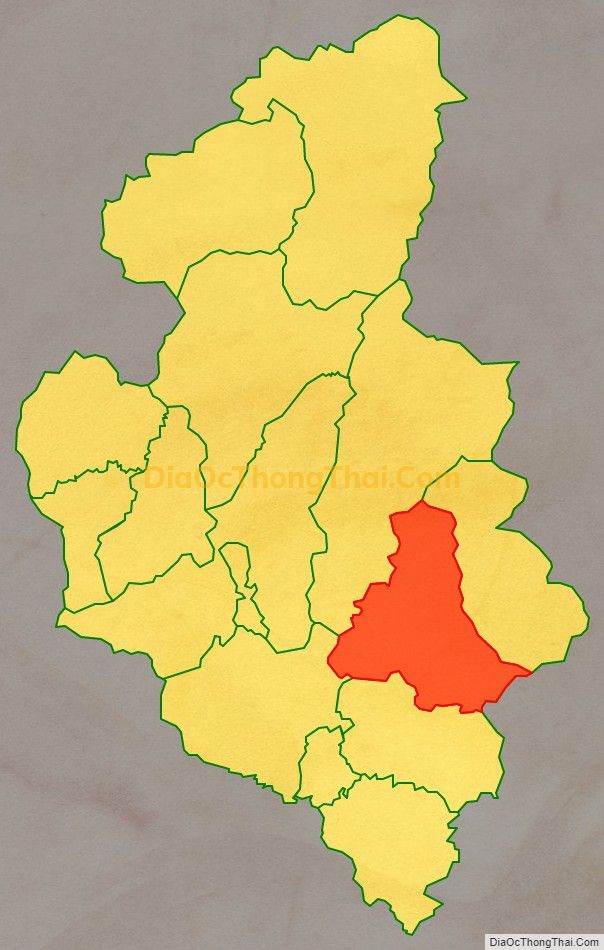 Bản đồ vị trí và địa giới hành chính Xã Tức Tranh, huyện Phú Lương