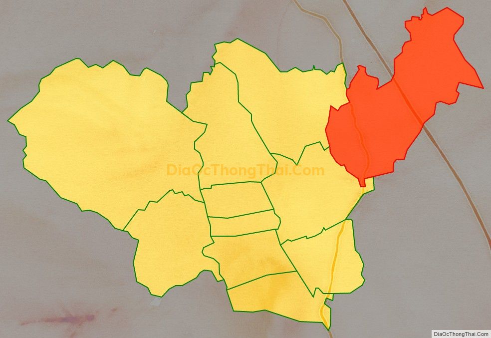 Bản đồ vị trí và địa giới hành chính Phường Lương Sơn, TP Sông Công