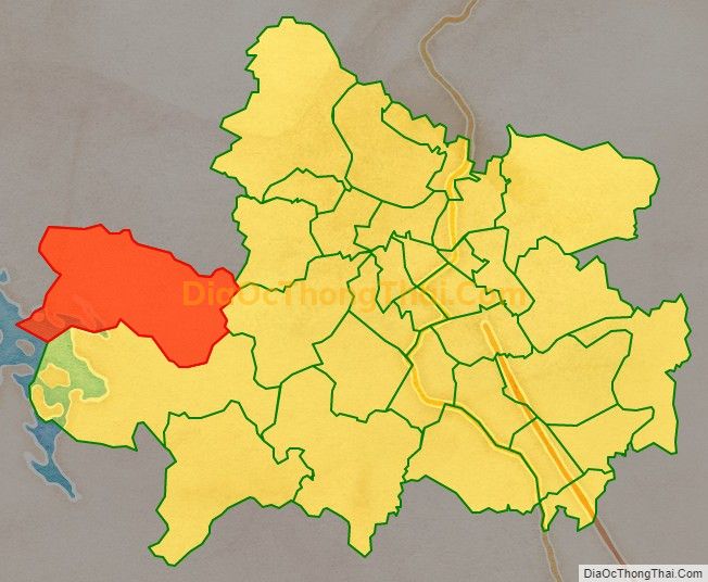 Bản đồ vị trí và địa giới hành chính Xã Phúc Xuân, TP Thái Nguyên
